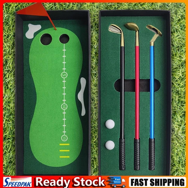 Set di penne da golf creative mini desktop penna a pallina da golf regali per adulti bambini fantastici