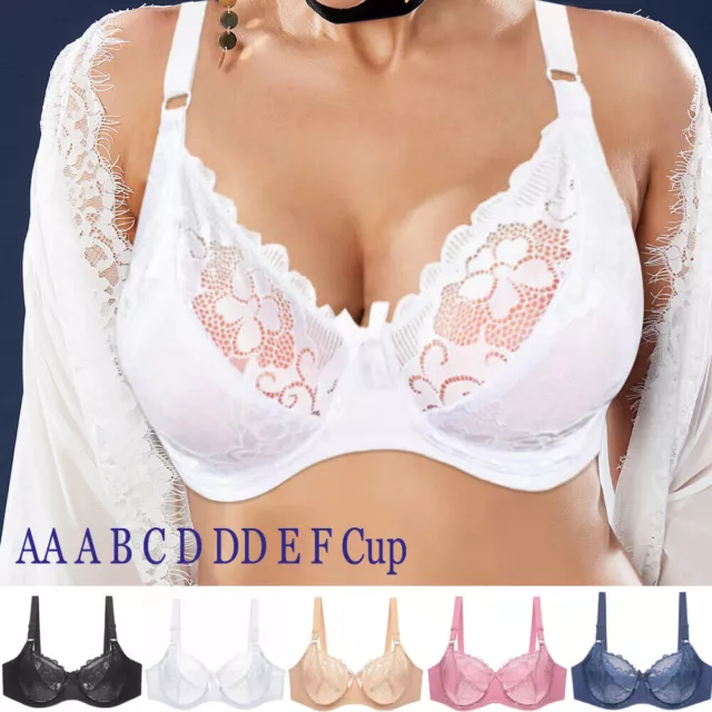Front Closure Bras for Women Full-Coverage Push Up Sexy Lace Tank Plus Size Front  Close Soft Comfort T-Shirt Bra Black : : Clothing, Shoes &  Accessories