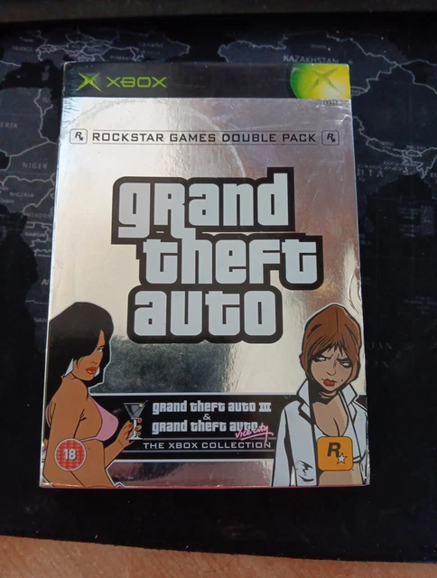 Pack GTA III + Vice City Sur Xbox (PAL) - Très Bon état, Vendeur Pro