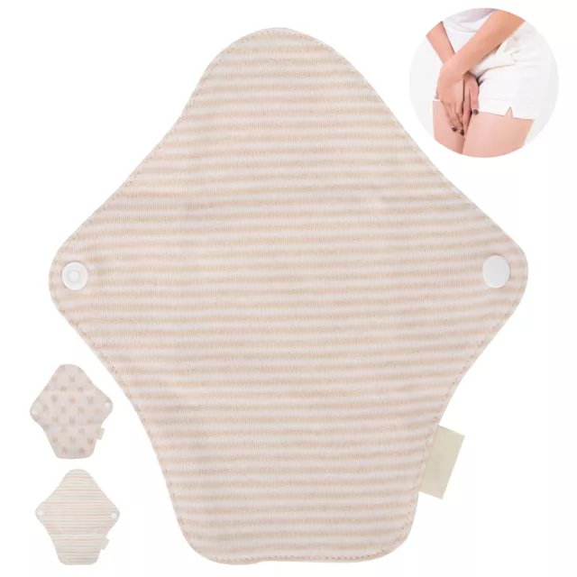 1pcs Women Cotton Menstrual Period Pads Sanitary Panty Liner Reusable Washable