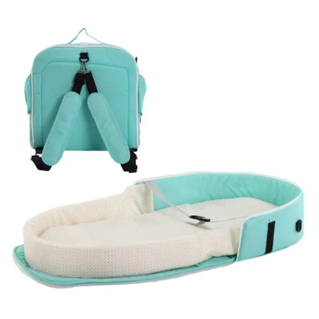 Baby Newborn Foldbale Nest Bed Portable Bassinet Crib Backpack Travel Sleep Bags