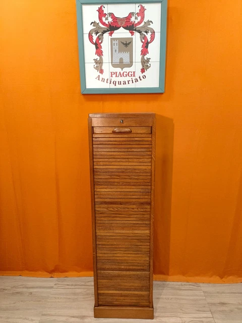 Mobile serrandina singola legno di rovere
