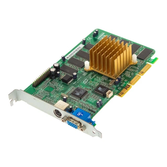 Placa de Vídeo XFX GeForce MX4000 64MB 64-Bit DDR AGP