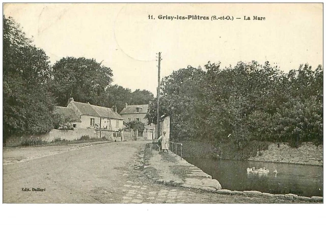 95.GRISY LES PLATRES.n°24123.LA MARE