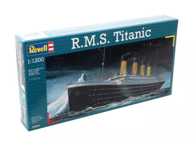 Revell - R.M.S. Titanic 1:1200 Kit de Modelismo - REV05804