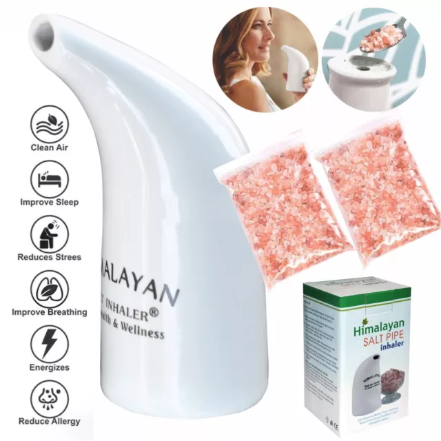 OneX 100% Pure Himalayan Salt Inhaler + With Free Salt Pack By CE Seller