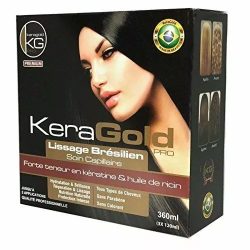 Lissage Brésilien Keragold Pro 360 ml