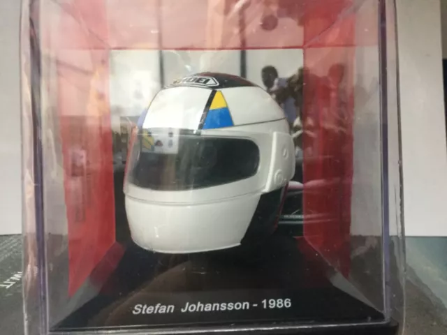 Caschi helmets piloti F1 Ferrari.STEFAN JOHANSSON  1986 1/5, #20