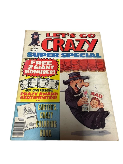 Vintage Crazy Magazine No. 30 October 1977