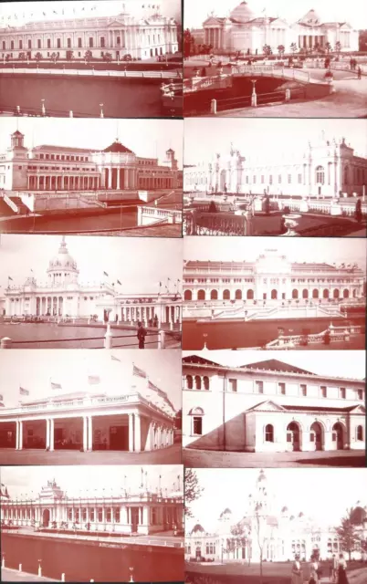 Set 10 1992 Postcards Artists Concept 1898 Trans-Mississippi Expo Omaha Nebraska Set 10 1992 Postcards Artists Concept 1898 Trans-Mississippi Expo Omaha Nebraska