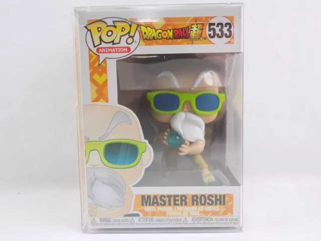 Brand New Funko Pop Master Roshi 533 Dragonball Super Vinyl Figure