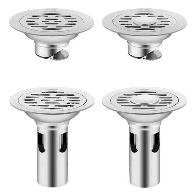 28-Inch Linear Shower Drain – Matte Black, 304 Stainless Steel, Adjustable Feet, Hair Strainer