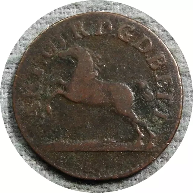 elf Germany Brunswick Wolfenbuttel 1 Pfennig 1713  Horse