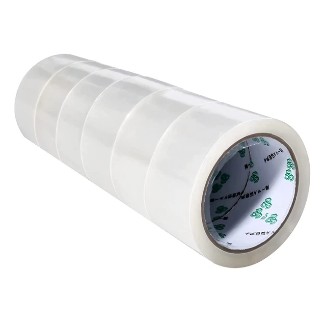 Clear Packing Tape - Heavy Duty Packaging Tape Refills for Shipping, Moving, and