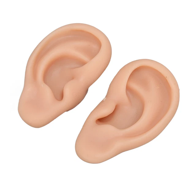 (Color de piel medio) Modelo de perforación de silicona suave flexible elástico GSA