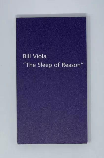 Bill Viola - The Sleep Of Reason - 1990 Hardcover Edition French