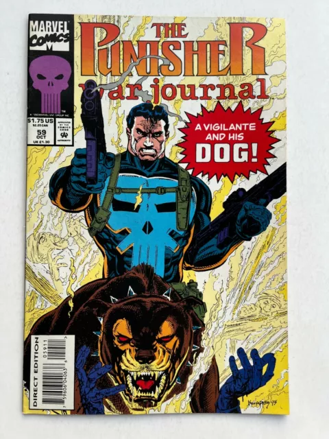 The Punisher War Journal #59, Vol. 1 (Marvel Comics, 1993) VF/NM