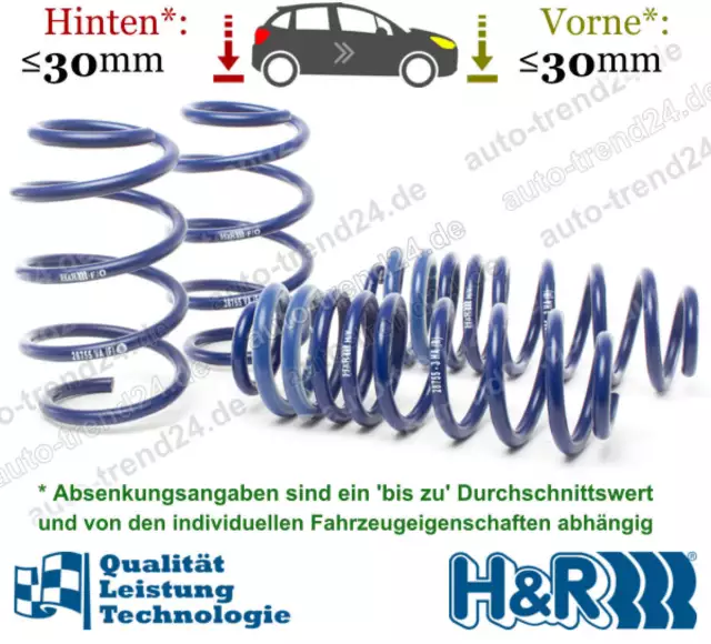 H&R Tieferlegungsfedern 30mm u.a.: VW Tiguan AD1, AX1, Bj. 2016-2024