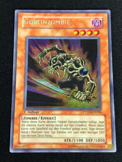YUGIOH GOBLIN ZOMBIE Secret Rare Ptdn-En098 £50.00 - PicClick UK