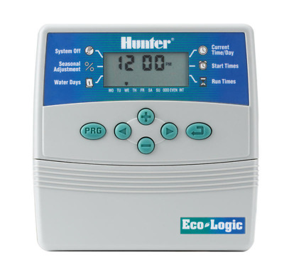 Hunter Programmatore centralina irrigazione 220V Eco-Logic 6 stazioni ELC-601I-E