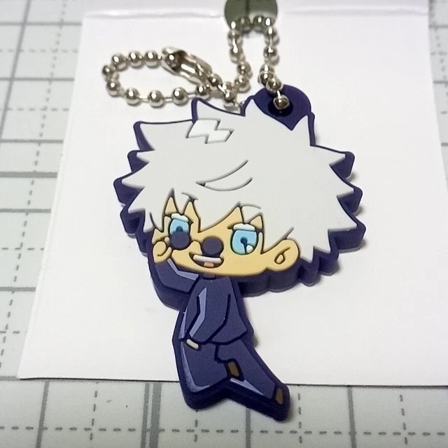 JUJUTSU KAISEN SEASON 2 Satoru Gojo Rubber Keychain F/S from Japan EUR 15,12 PicClick DE