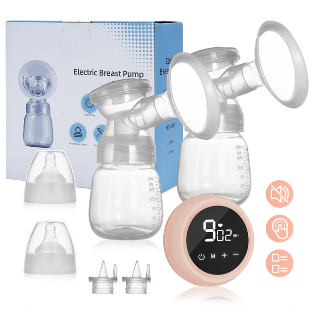 Extractor de leche eléctrico doble con extractor bifásico leche materna nutrición