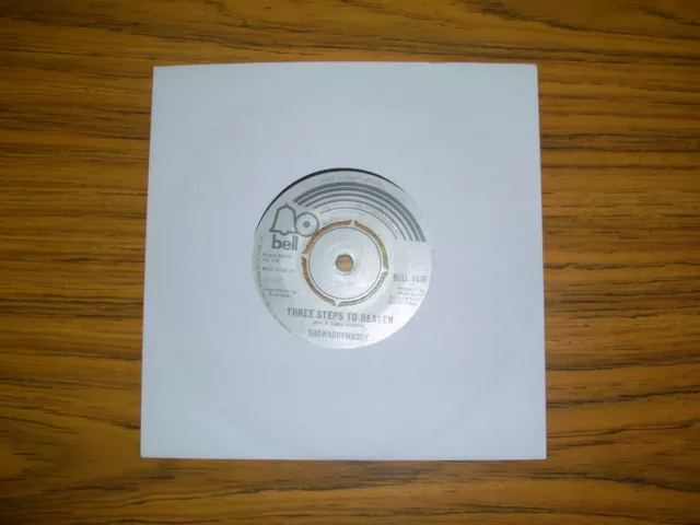 Showaddywaddy - Three Steps To Heaven (Bell 1975) 7" Single