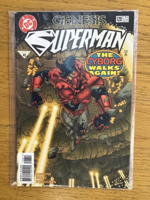Superman #128 Vol 2 Dc Comics  Vgc Condition October 1997