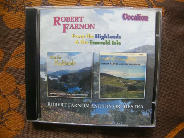 CD ROBERT FARNON FROM THE HIGHLANDS & THE EMERALD ISLE / Vocalion (2000)