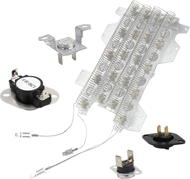 DRYER HEATING ELEMENT For Samsung DVE54M8750V/A3 DVE54M8750W/A3