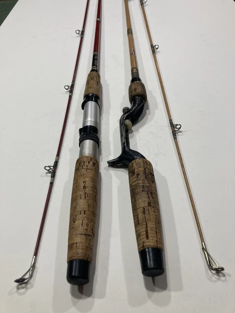 VINTAGE HEDDON PAL Mark III #6855 Casting Fishing Rod 6.5' Nice