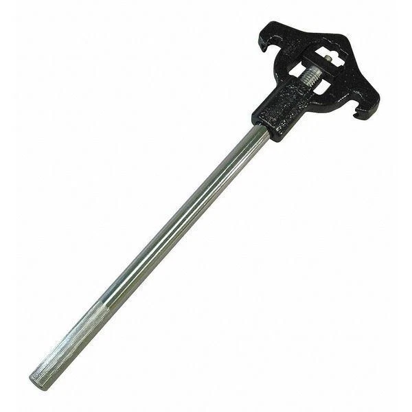 MOON AMERICAN Adjustable Hydrant Wrench, 3/4 to 6 In, 878-8
