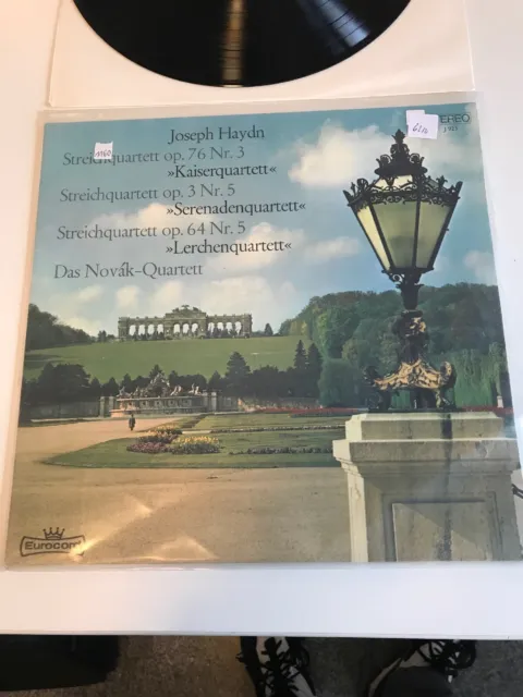 Haydn Streichquartette LP Novak Quartett 6250