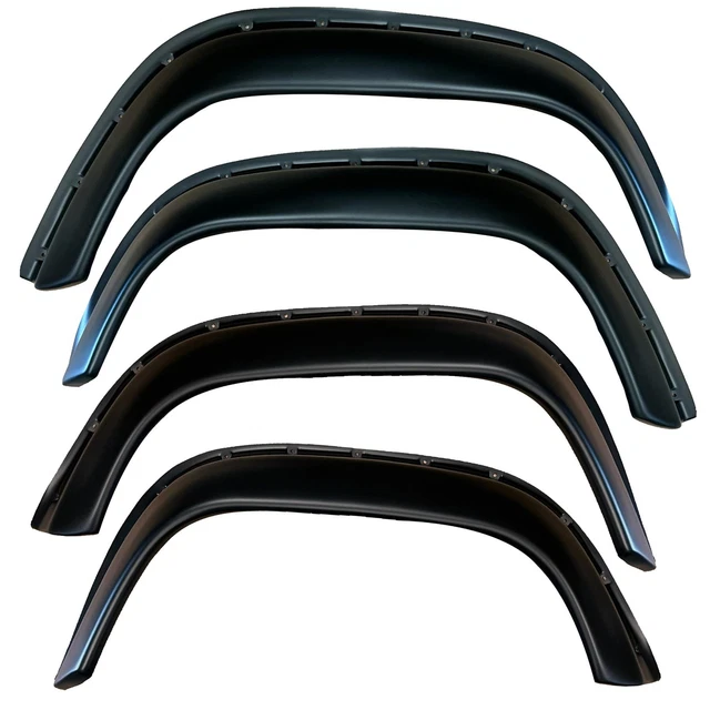 LAND ROVER DEFENDER Extra Wide (50mm) Wheel Arches Kit - HDPE - Flanged ...