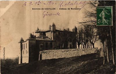 CPA ak approx of Castillon-chateau de monbadon (655453)