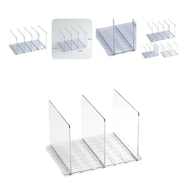 Divisore scaffale risparmio spazio armadio borsa verticale organizzatore multifunzione