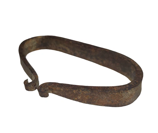 Middle East 19th C, Antique  Hand Forged  Iron Fire Striker Fire Starter