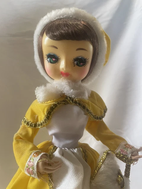 Vintage Bradley Doll Yellow Dress Korea