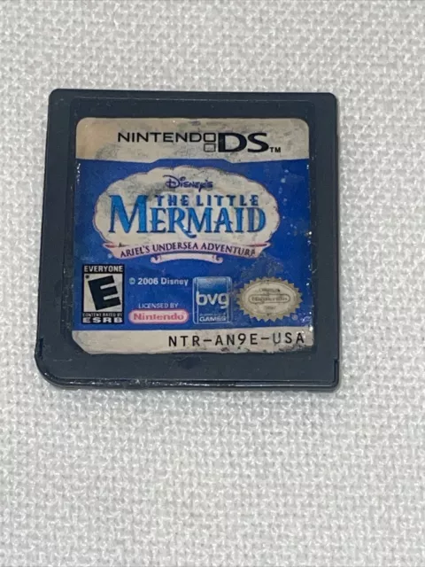 Disney's The Little Mermaid: Ariel's Undersea Adventure (Nintendo DS, 2006) Fun!