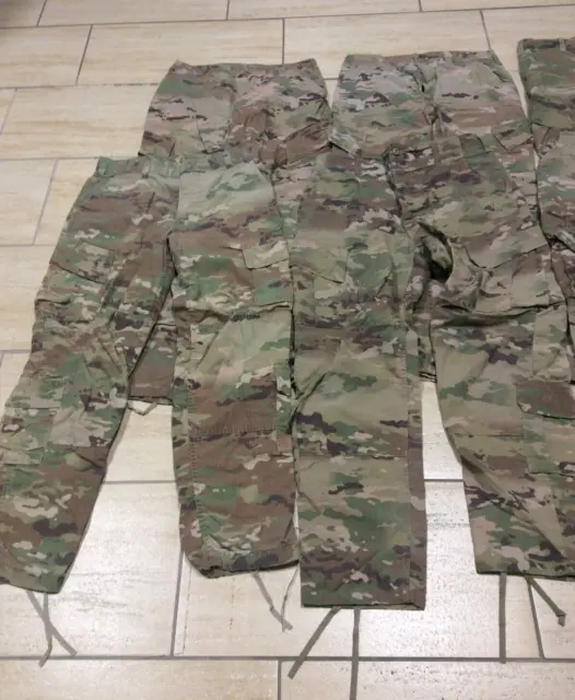Lot 5 US Army  Multicam OCP Combat Pants/Trousers Small Regular