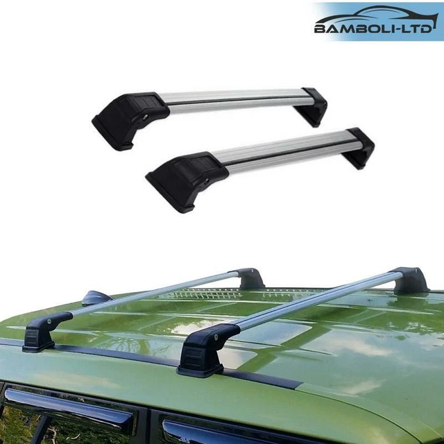 ALU V3 LOCKABLE Top Roof Rack Cross Bar/Rail Fit For Vw Touareg 2003