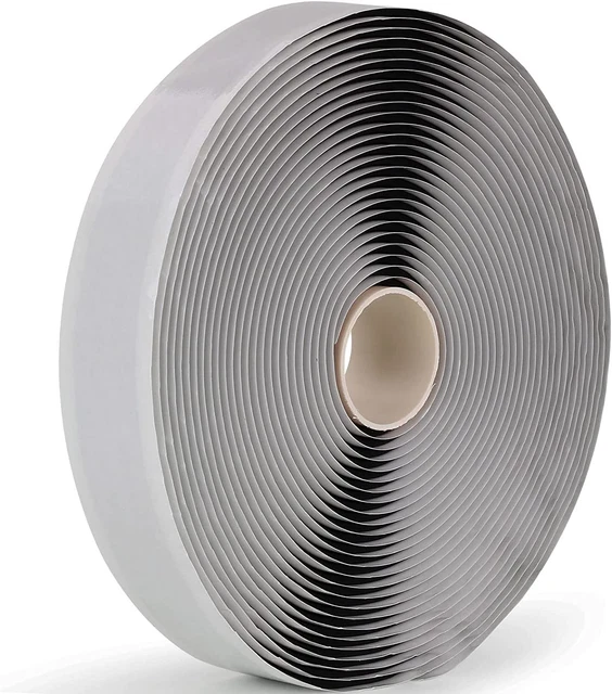 Butyl Seal Putty Tape Black 1 Inch X 33 Feet For Leak Proof Rv Repair Window NEW