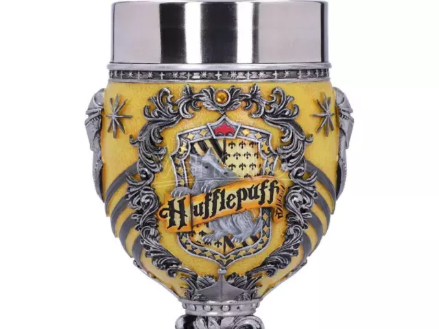 Harry Potter Calice da Collezione Tassorosso 19,5 cm Nemesis Now Scatola Rovinat