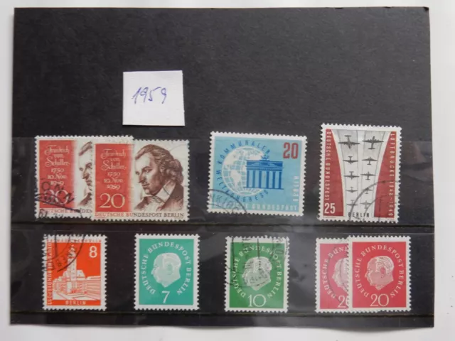 Briefmarken Berlin Lot aus 1959