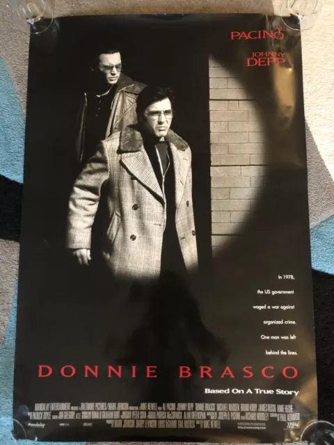 Donnie Brasco 1997 Original Poster - Advance One Sheet D/S