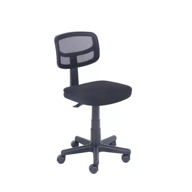 Office Mesh Task Chair with Plush Padded Seat Black Colors