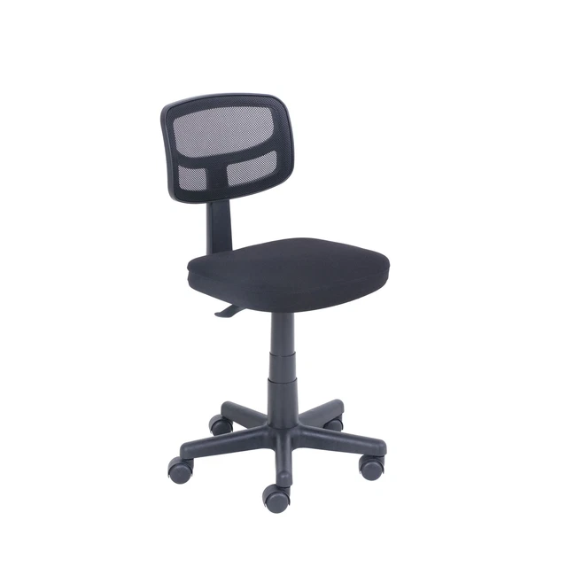 Office Mesh Task Chair with Plush Padded Seat Black Colors