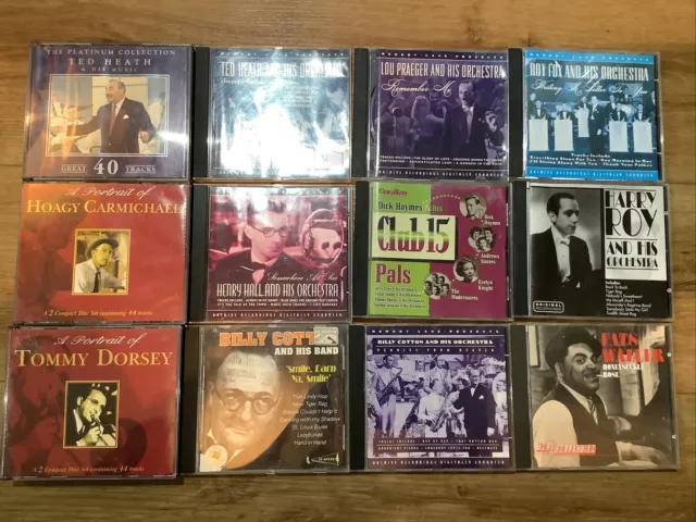 CD Boxsets, & Singles, The Big Band Box, Dance Bands Etc +, 15 Cd’s Total Bundle