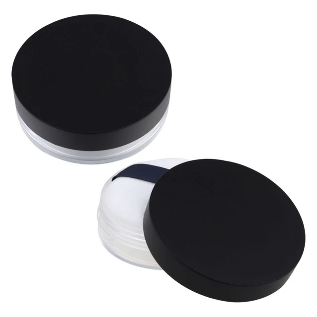 Puderdose Schminkdose Nachfüllbarer Make-up-Behälter Miniatur Fräulein