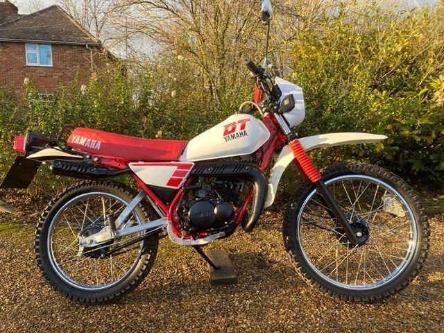 Yamaha Dt50Mx 1987, Matching Numbers, Restored Condition, Wonderful Little Bike